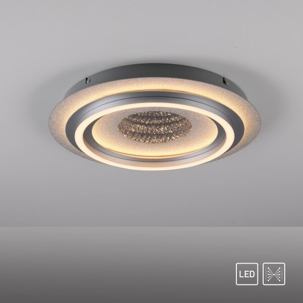 JUST LIGHT. 15089-21 - LED Stropné svietidlo CICHIO LED/36W/230V matný chróm