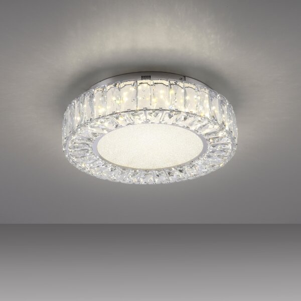 JUST LIGHT. 15221-17 - LED Stropné svietidlo KULUNKA LED/32W/230V chróm