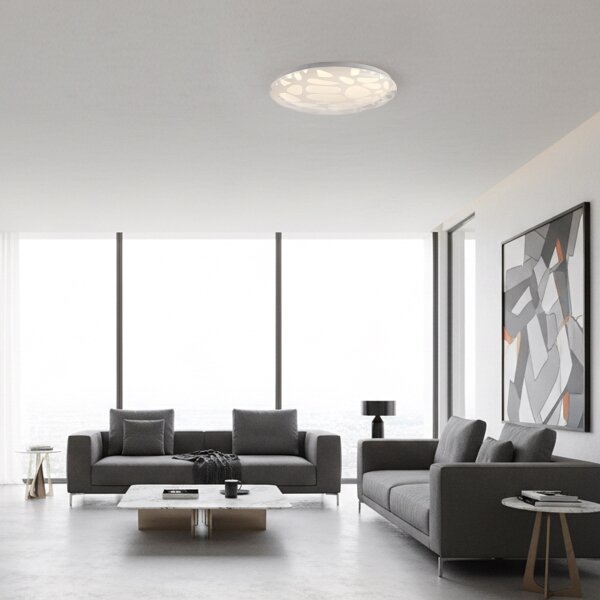 JUST LIGHT. 14009-16 - stmievateľné LED stropné svietidlo ART PLAFO LED/20W/230V biele + diaľkový ovládač
