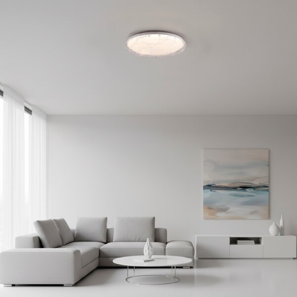JUST LIGHT. 14008-16 - LED stmievateľné stropné svietidlo ART PLAFO LED/20W/230V biela + DO