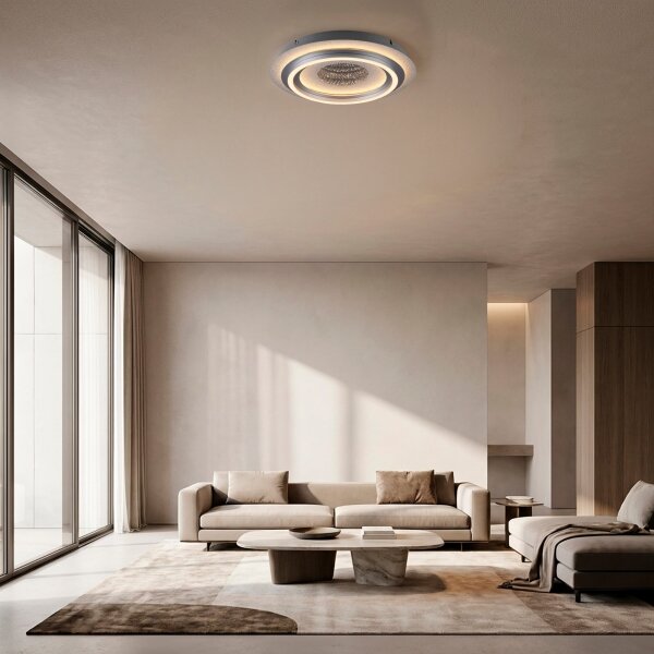 JUST LIGHT. 15089-21 - LED Stropné svietidlo CICHIO LED/36W/230V matný chróm