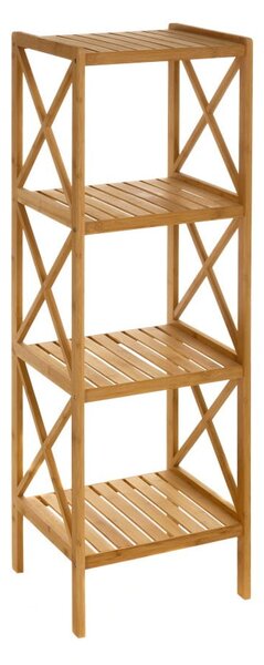 Regál so 4 policami Casa Selección Bamboo