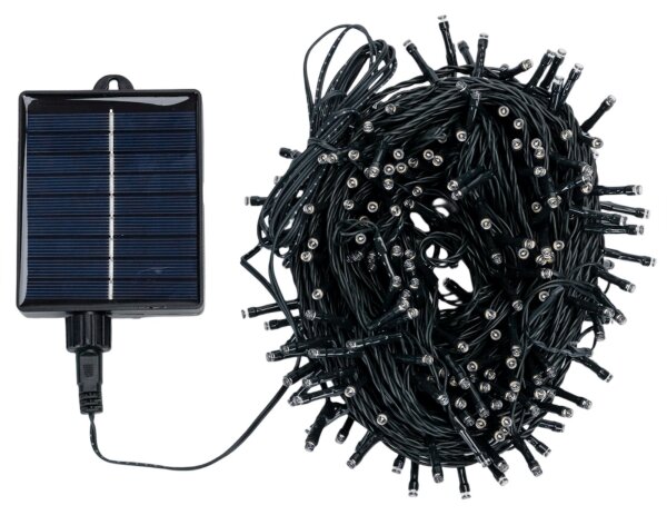 Aigostar - LED Solárny vianočný reťaz 300xLED/8 funkcií 32m IP65 teplá biela 1200 mAh