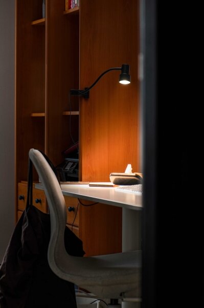 Osram - Lampa s klipom CLIP STEP FLEX 1xGU10/5W/230V čierna