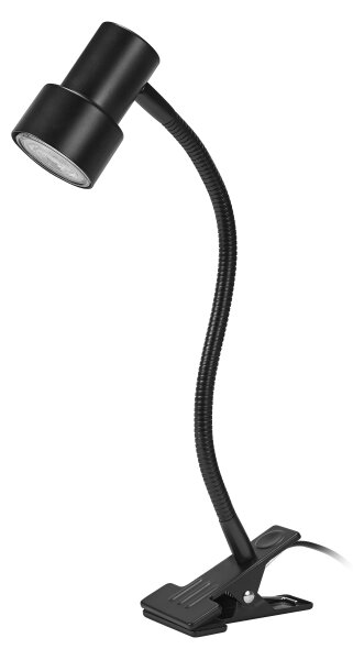 Osram - Lampa s klipom CLIP STEP FLEX 1xGU10/5W/230V čierna