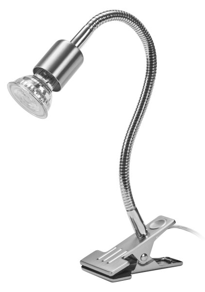 Osram - Lampa s klipom CLIP TUBE FLEX 1xGU10/5W/230V matný chróm