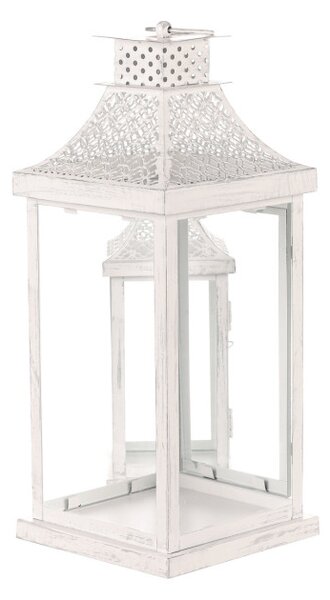Set dvoch lampášov biely LUC305 (2 ks)