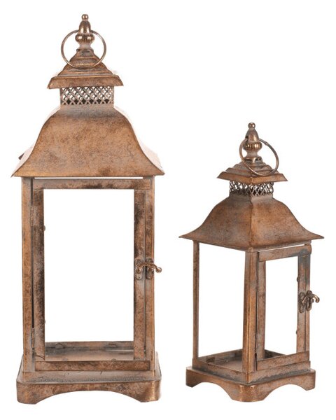 Set dvoch lampášov zlatý FUP533 (2 ks)