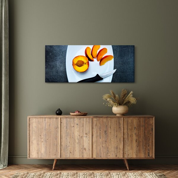 Obraz broskyne (120x50 cm)