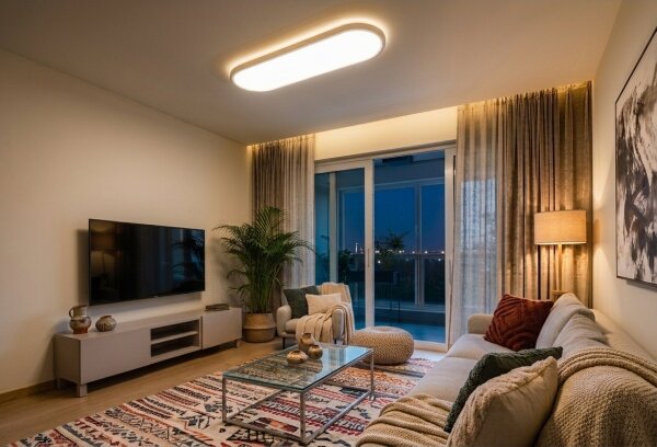 Top Light - LED stropné prisadené závesné svietidlo OVAL LED/36W/230V 3000-6500K biela+DO