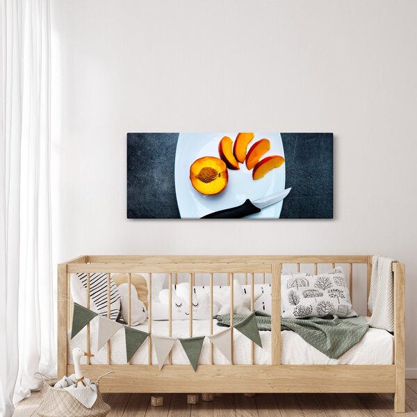 Obraz broskyne (120x50 cm)