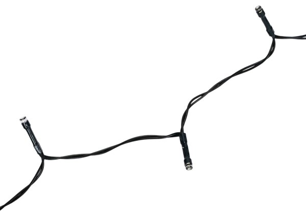 Aigostar - LED stmievateľný vonkajší reťazec so snímačom 100xLED/3xAA 12m viacfarebný + DO