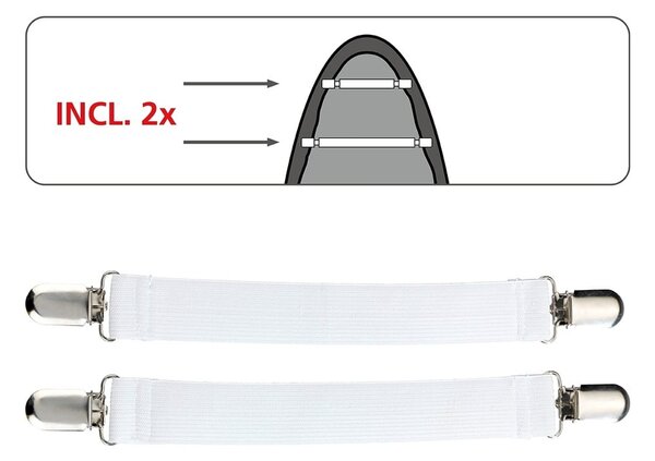 Modrý bavlnený poťah na žehliacu dosku Wenko Air Comfort, dĺžka 140 cm