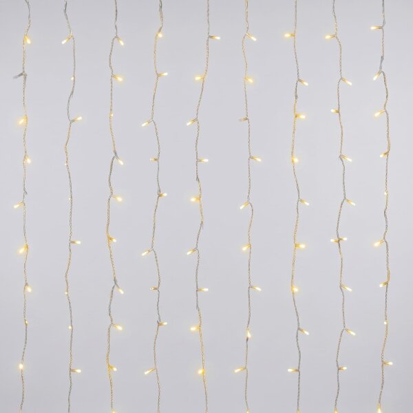 Aigostar - vonkajší vianočný LED reťaz 120xLED/8 funkcií 3,9x1,2m IP44 teplá biela