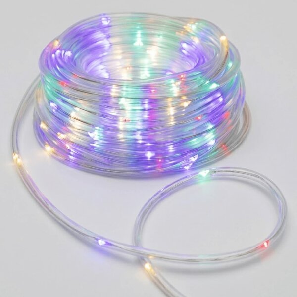 Aigostar-LED Vonkajšia vianočná reťaz 100xLED/8 funkcií 3xAA 10,3m IP44 viacfarebná