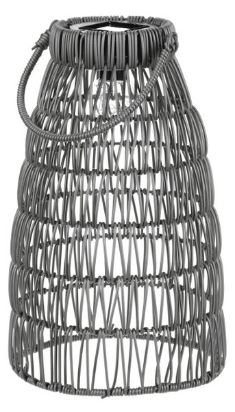 Set dvoch solárnych lampášov sivý PLA102 GREY (2 ks)