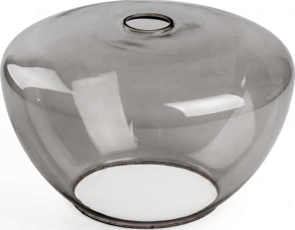 BRILAGI - LED Luster na lanku RETRO GLASS 2xE27/40W/230V čierna/dymovo sivá
