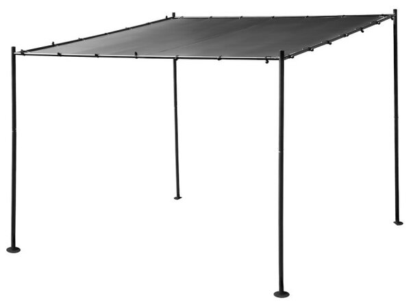 Záhradná pergola NOVA antracitová 300x300 cm