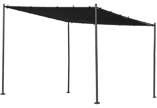 Záhradná pergola NOVA antracitová 300x300 cm