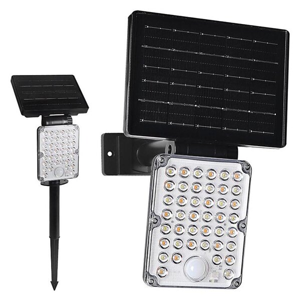 Top Light-LED Solárne svietidlo so senzorom 3v1 ZENITH LED/10W/3,7V 3000/4000/6500K 2400 mAh
