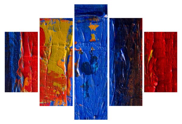 Obraz maliarskych farieb (150x105 cm)