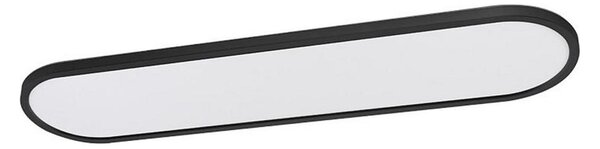 Top Light -LED Stropné prisadené závesné svietidlo OVAL LED/36W/230V 3000-6500K čierna+DO
