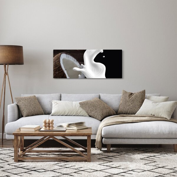 Obraz - kokosové mlieko (120x50 cm)