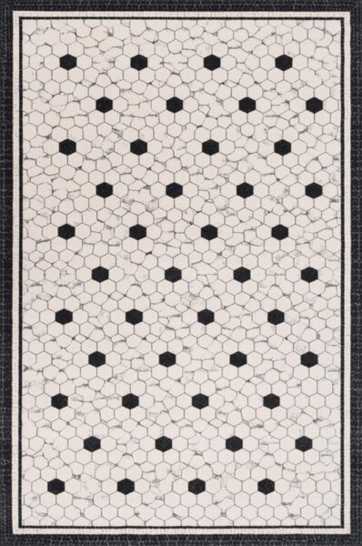 Koberec Agnella Agnus Mosaica biely