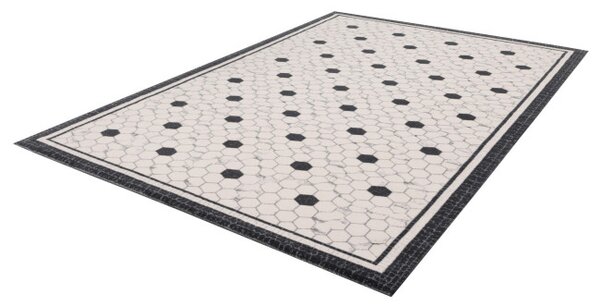 Koberec Agnella Agnus Mosaica biely