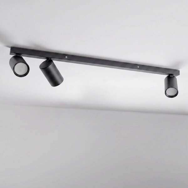 BRILAGI - Bodové svietidlo SELE LONG 3xGU10/30W/230V čierna