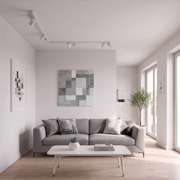 BRILAGI - Bodové svietidlo SELE LONG 8xGU10/30W/230V biela