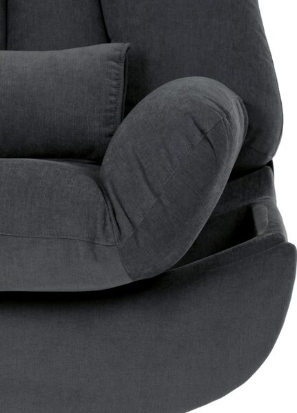 Polohovacie kreslo sivé, elektrické TV-7089 GREY2