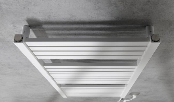 Aqualine Aqualine, TONDI-E elektrické vykurovacie teleso, rovné, 450x970 mm, 300 W, biela, DE450T
