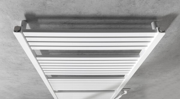 Aqualine Aqualine, TONDI-E elektrické vykurovacie teleso, rovné, 600x1690 mm, 800W, biela, DE490T