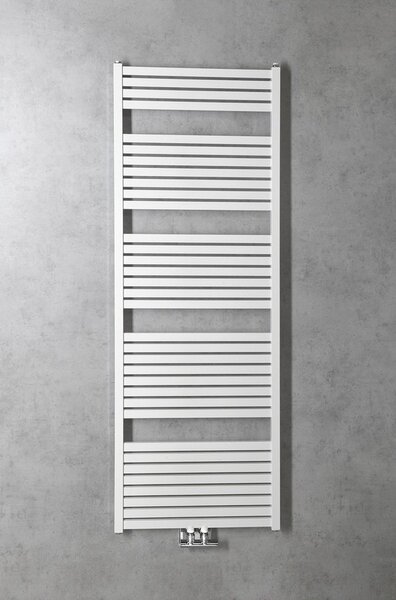Aqualine Aqualine, TONDI vykurovacie teleso 600x1690 mm, stredové pripojenie, biela, DT490T