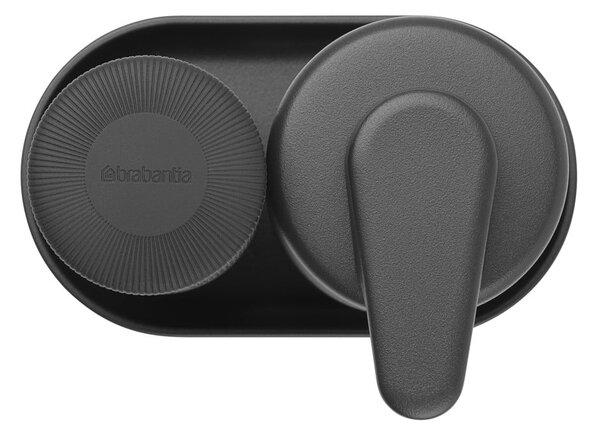 Sivý plastový stojan na umývacie prostriedky SinkStyle – Brabantia