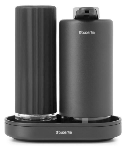 Sivý plastový stojan na umývacie prostriedky SinkStyle – Brabantia