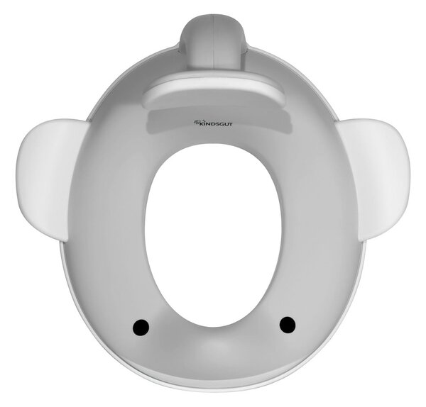 Tmavosivé detské WC sedadlo Dark grey – Kindsgut