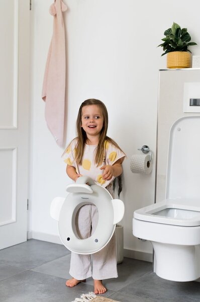 Sivé detské WC sedadlo - Kindsgut