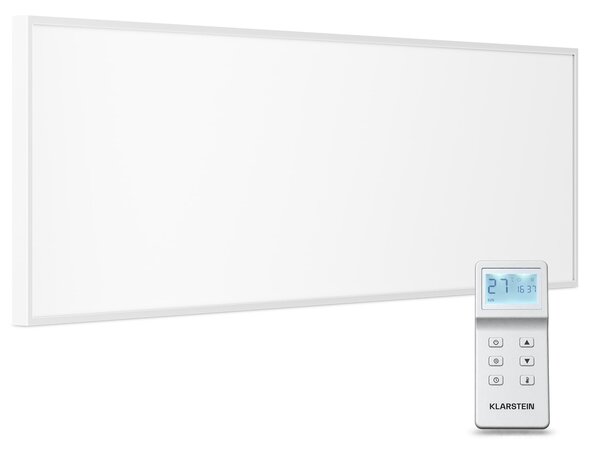 Klarstein Wonderwall 30, infračervený ohrievač, 30 x 100 cm, 300 W, týždenný časovač, IP24