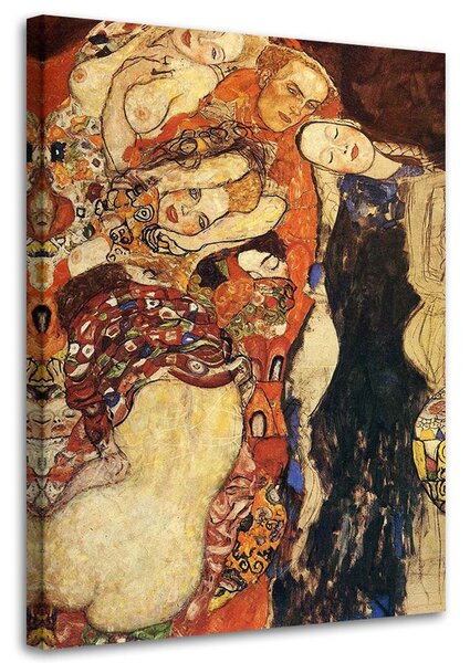 Obraz na plátne Nevesta - Gustav Klimt, reprodukcia Rozmery: 40 x 60 cm