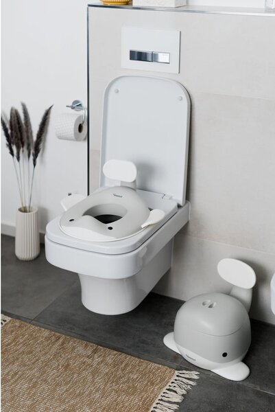 Sivé detské WC sedadlo - Kindsgut