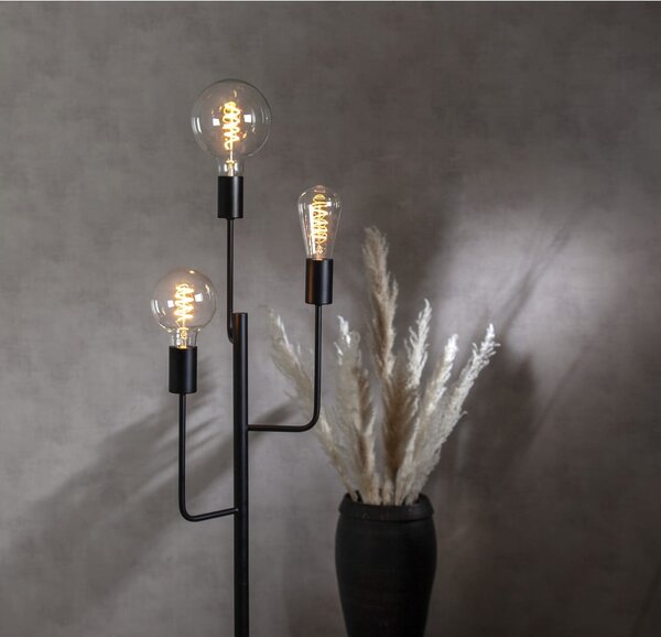 Teplá LED/filamentová žiarovka so stmievačom E27, 4 W Spiral Filament – Star Trading
