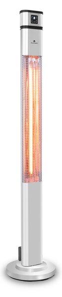 Blumfeldt Heat Guru, infračervený ohrievač, 2000 W, 3 stupne ohrevu, diaľkový ovládač, strieborný