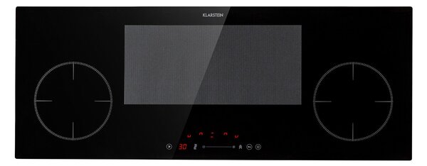Klarstein Delicatessa 90 Slim, vstavaná indukčná varná doska, 7000 W, 4 zóny, samostatná