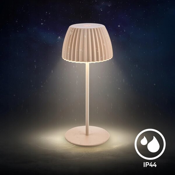 Briloner 7552-011 - LED stmievateľná nabíjacia vonkajšia stolná lampa MINI LED/1,5W/5V IP44
