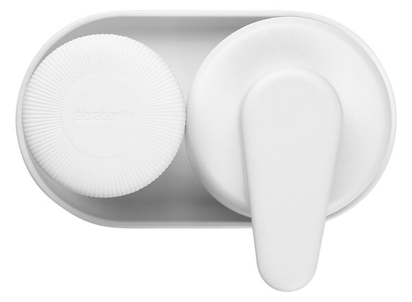 Biely plastový stojan na umývacie prostriedky SinkStyle – Brabantia