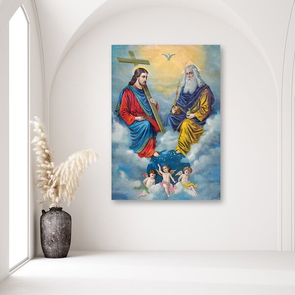 Obraz na plátne Svätá trojica Rozmery: 40 x 60 cm