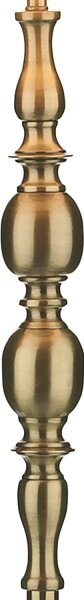 Där Lighting MAD4975 - Stojacia lampa MADRID 1xE27/60W/230V hnedá/mosadz