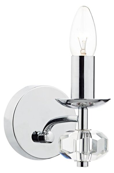 Där Lighting OLE0750 - Nástenné svietidlo OLEANA 1xE14/40W/230V lesklý chróm